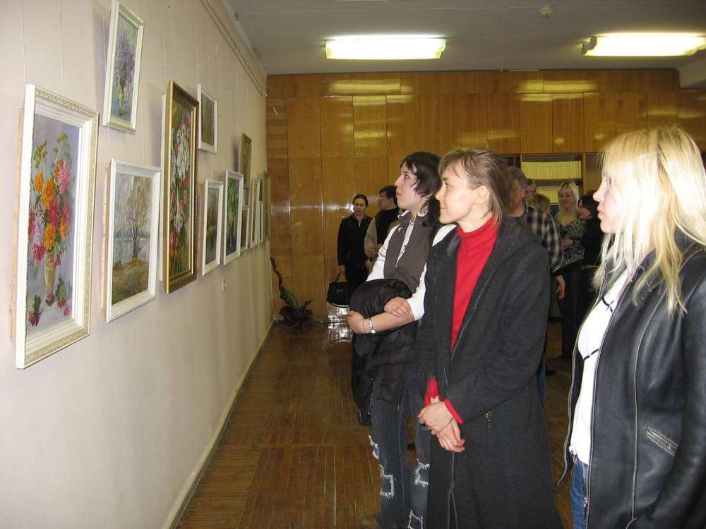 Открытие выставки Нины Алимасовой