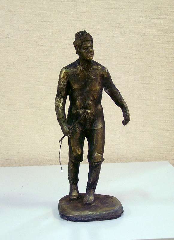 В. Кузьмин. Тăхтаман. 2009. Гипс. 36 х 13 х 13,5