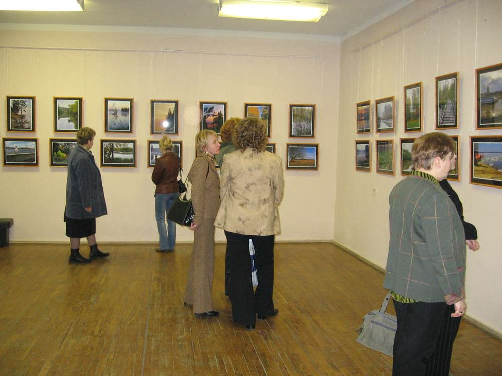 Открытие выставки Петра Николаева