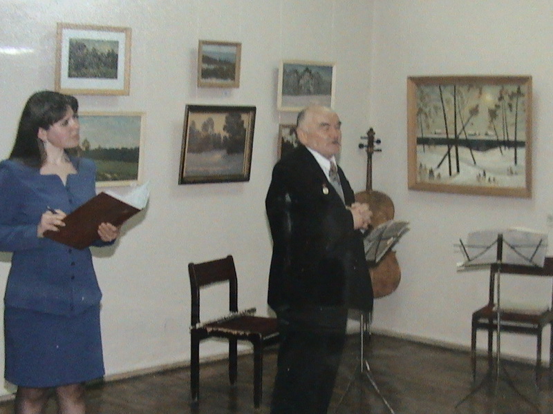 Открытие выставки Владимира Плеханова