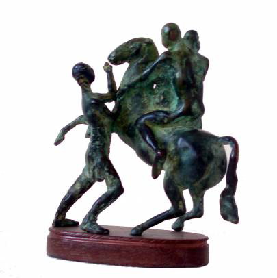 П. Пупин. Без названия. 2006. Бронза. 16 х 15 х 7