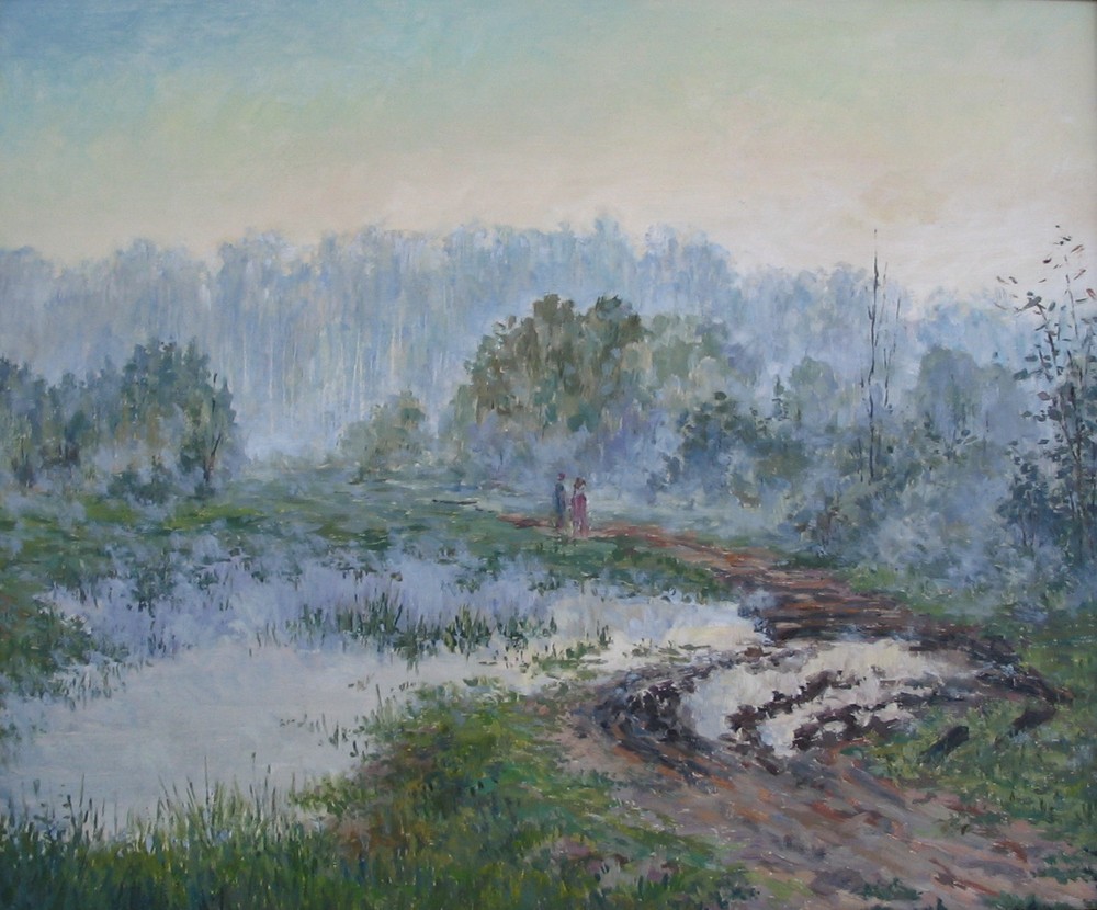 Н. Юткин. Не проехать, не пройти. 2006. X., м. 45 х 60